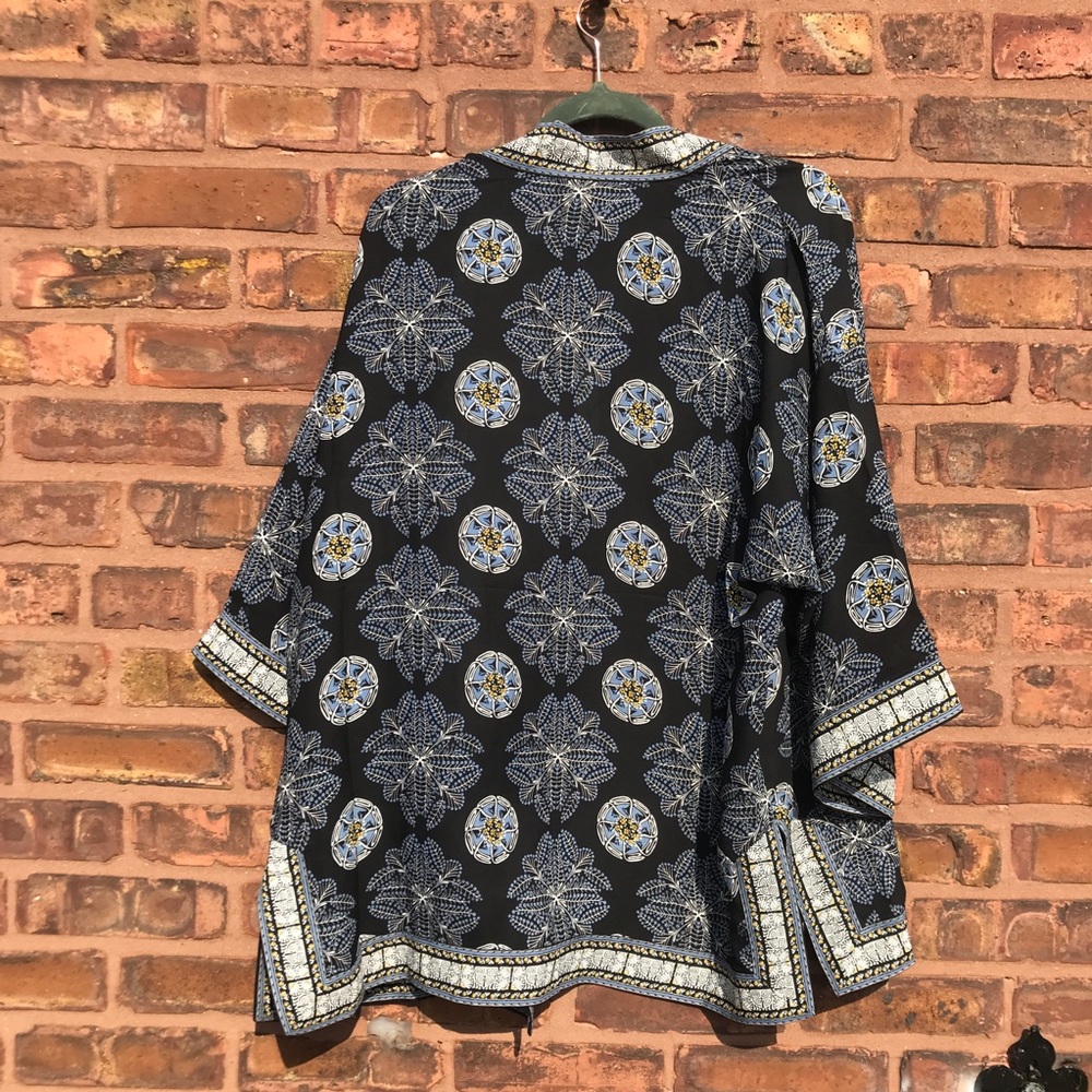 Max Studio Printed Bed Kimono - Picture 7 of 7